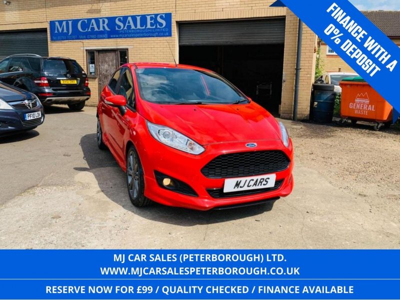 View FORD FIESTA 1.0T EcoBoost ST-Line Euro 6 (s/s) 5dr