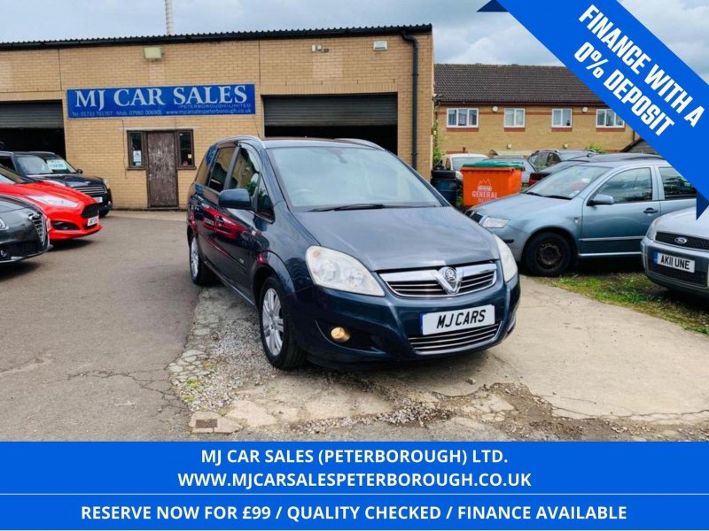 View VAUXHALL ZAFIRA 1.8 16V Design Euro 4 5dr