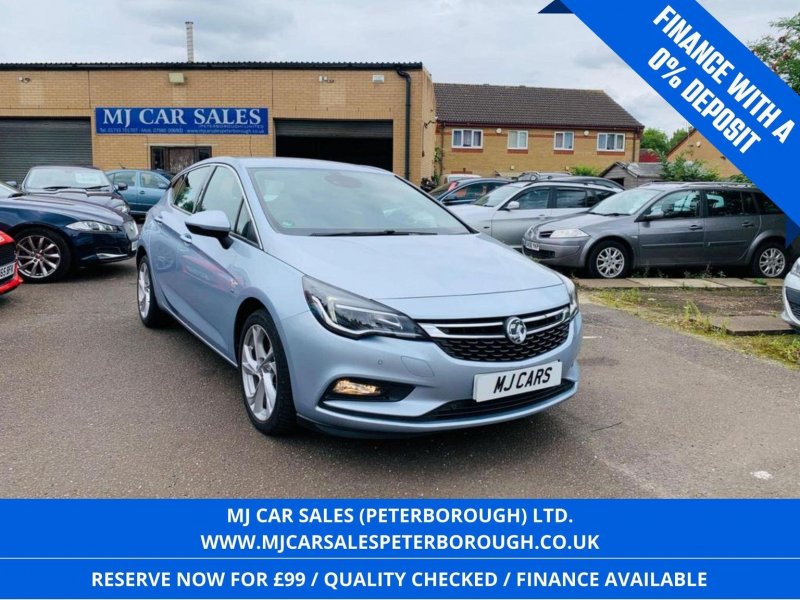 View VAUXHALL ASTRA 1.6i Turbo SRi Euro 6 (s/s) 5dr